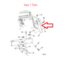 Panel Rear Quarter Trim Left Interior Gen 1  1992-95