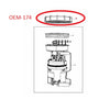 Fuel Pump Module Ring and Gasket Viper 97-17 OEM