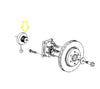 Front Wheel Bearing Axle Hub Nut Viper 92-17 OEM