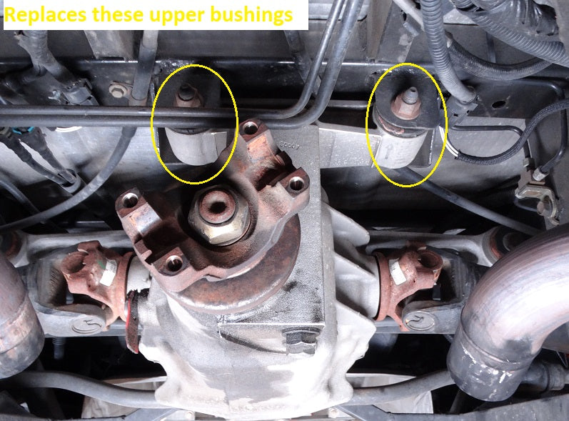 Rear Differential Mount Bushing Set Gen 2 97-02 – Viper Parts Depot