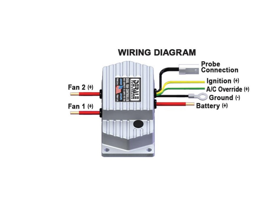 Dual Electric Fan Controller Radiator Cooling – Viper Parts Depot