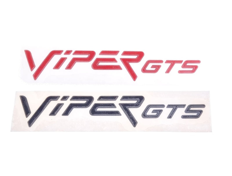 Decal Rear Bumper Emblem Viper GTS 99-02 OEM