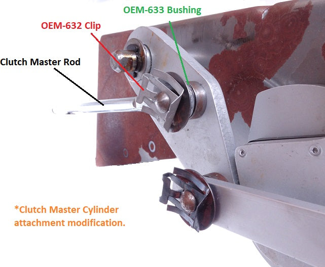 Clutch Master Rod to Pedal Clip Bushing Viper 92-10