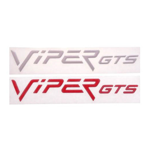 Hood Emblem Decal Side Badge Viper GTS OEM