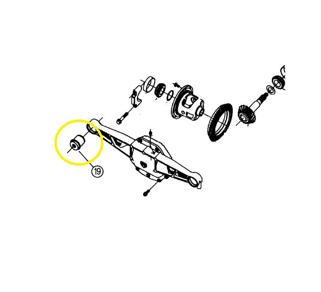 Rear Differential Mount Bushing Viper 92-06 OEM – Viper Parts Depot