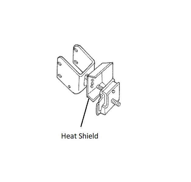 Engine Motor Mount Heat Shield Viper 92-10 OEM