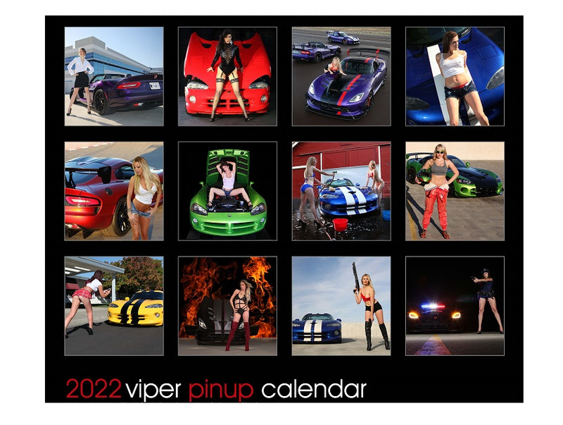 Viper Pinup Girl Calendar 2022